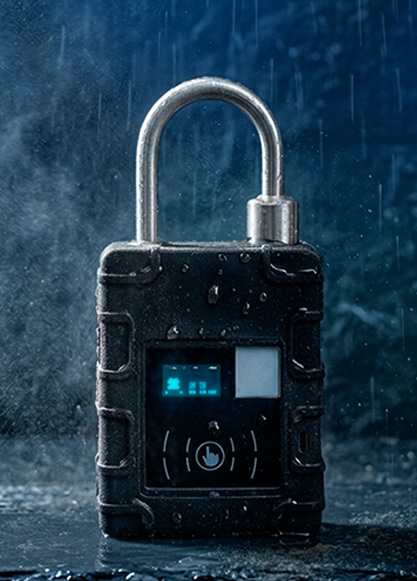 Candado inteligente GPS de alta seguridad física