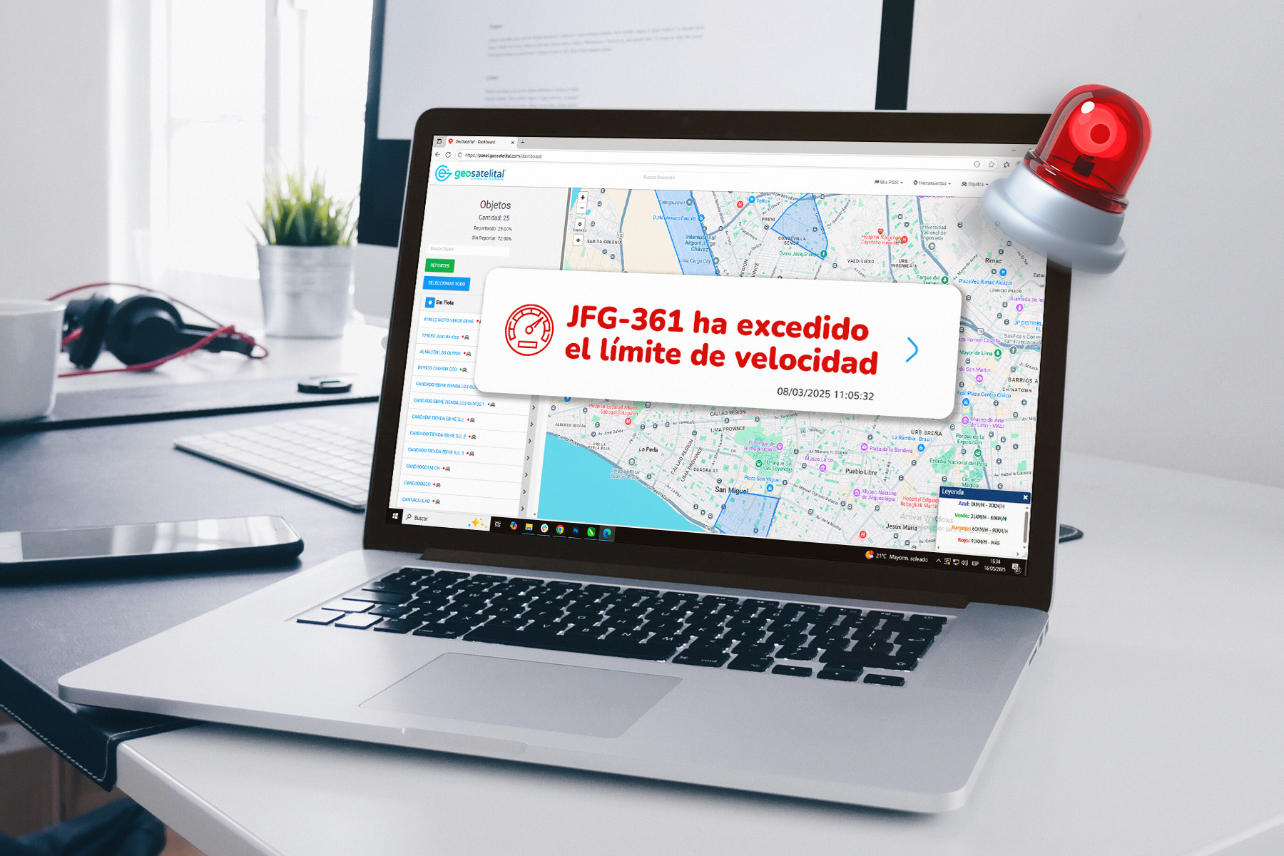 Integración con gps