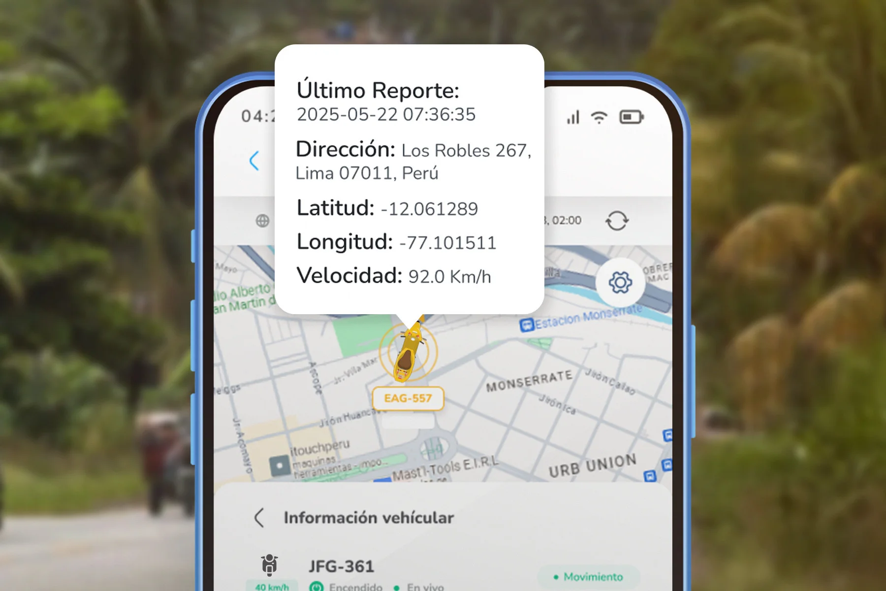 Monitoreo en tiempo real