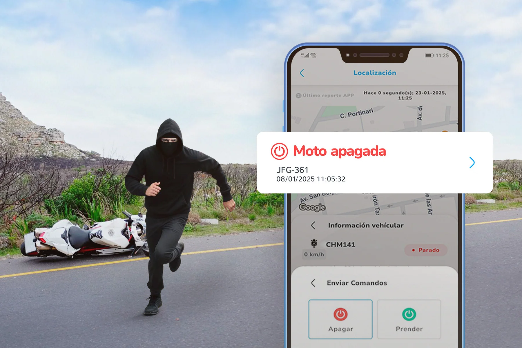 Reacción ante un robo