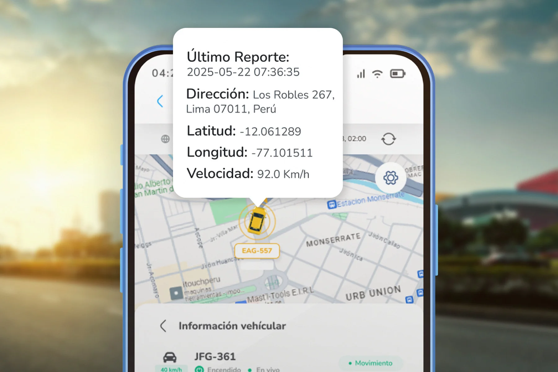 Monitoreo en tiempo real