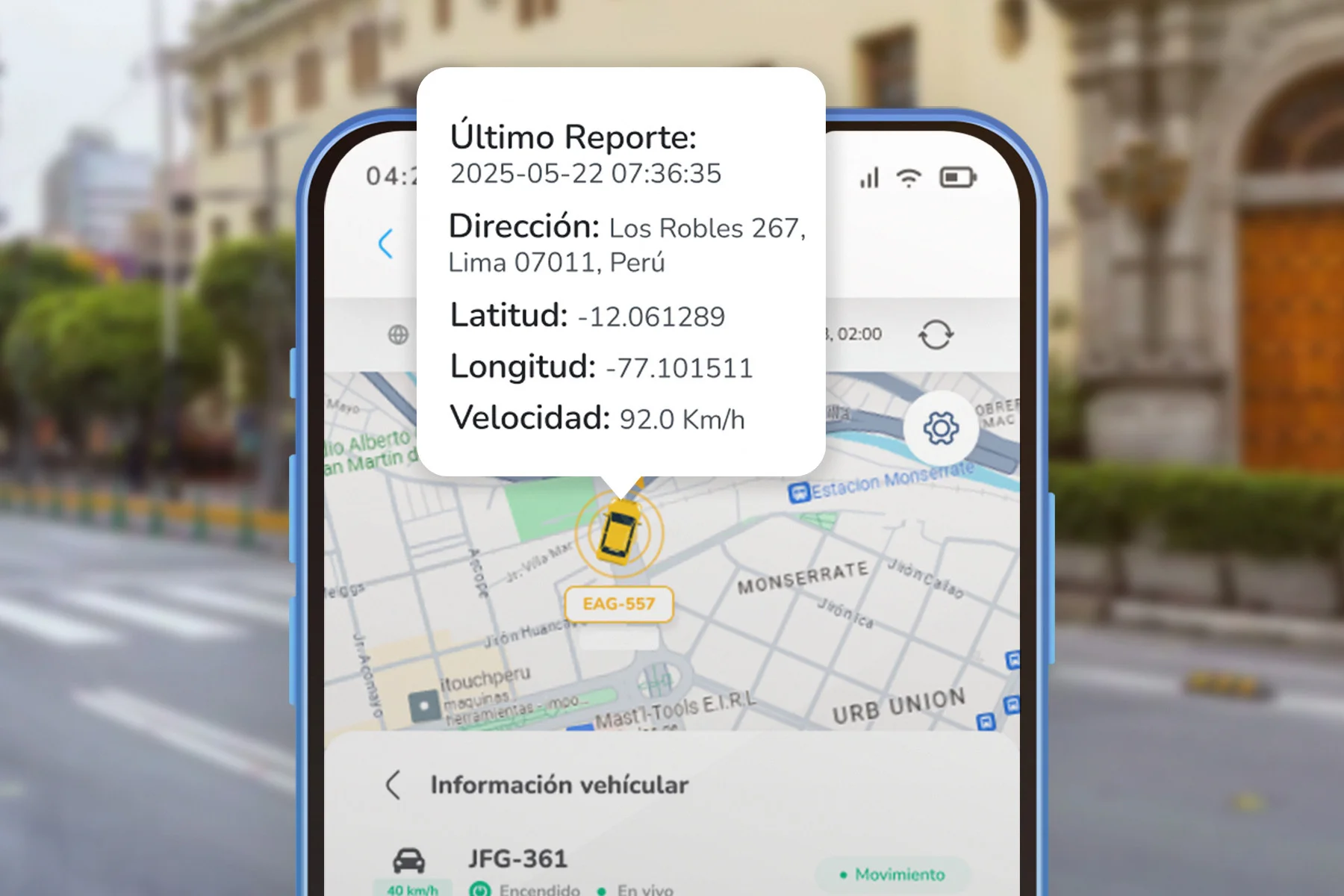 Monitoreo en tiempo real