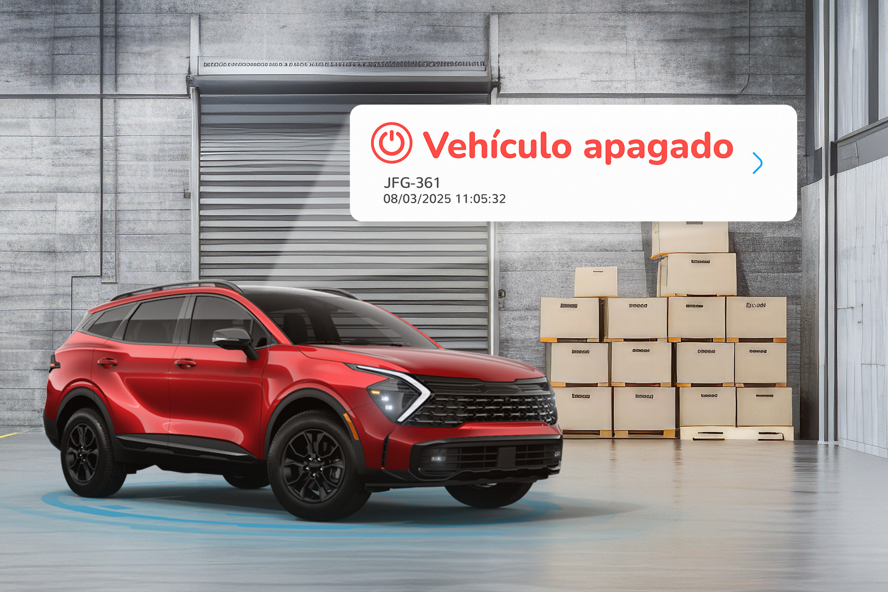 Servicio GPS vehicular - Sensor de Ignición