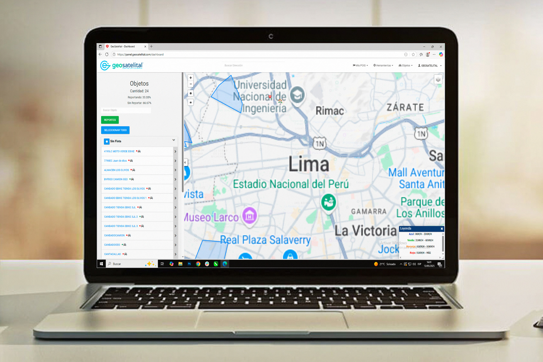 Integración con GPS