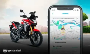 GEOMOTO: Seguridad móvil para motocicletas en tiempo real - GEOSATELITAL Lima, Perú