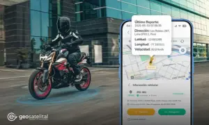 Aplicación móvil Geomoto: controla tu moto desde tu celular en tiempo real - Geosatelital
