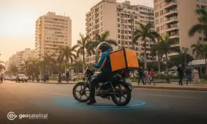 Beneficios de instalar un GPS en motos de reparto y delivery - Geosatelital