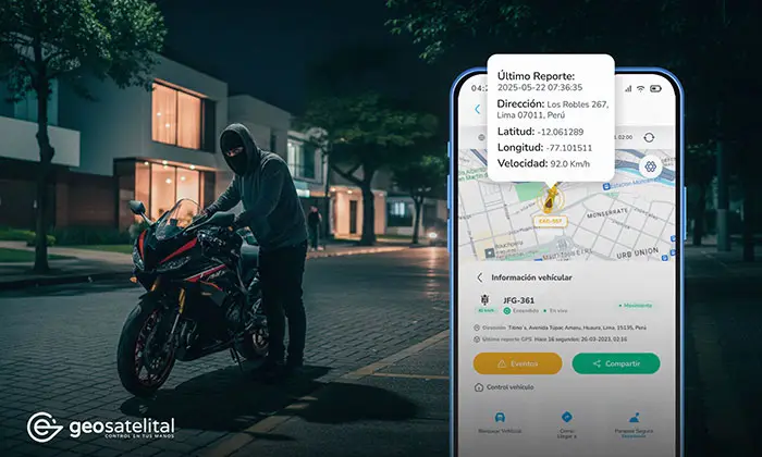 Cómo evitar el robo de tu moto en Lima: guía completa para motociclistas - Geosatelital