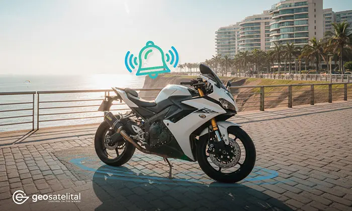 GPS con alarma para motos: la nueva función de seguridad de Geomoto - Geosatelital